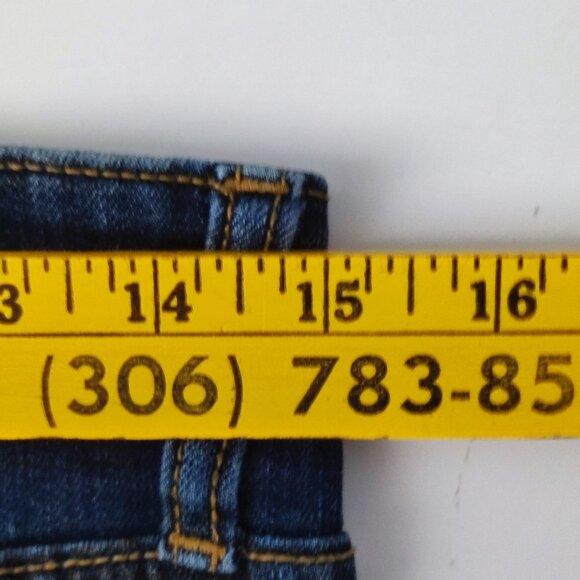 GAP Denim jeans straight leg mid-rise blue women's 28 regular - Picture 10 of 13